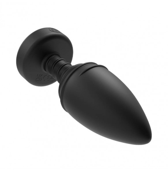 Yunman - Light Up Anal Plug (Chargeable - Black)